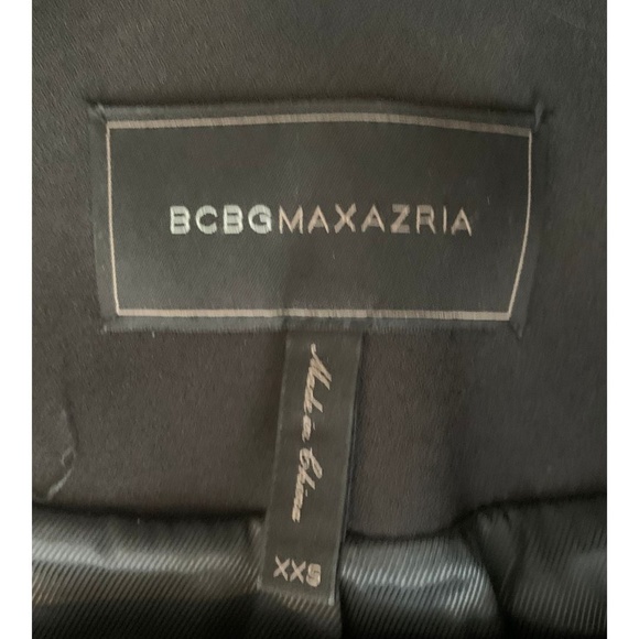 Stunning BCBG Arelia A-line Coat (Leather Arms) - Picture 4 of 4